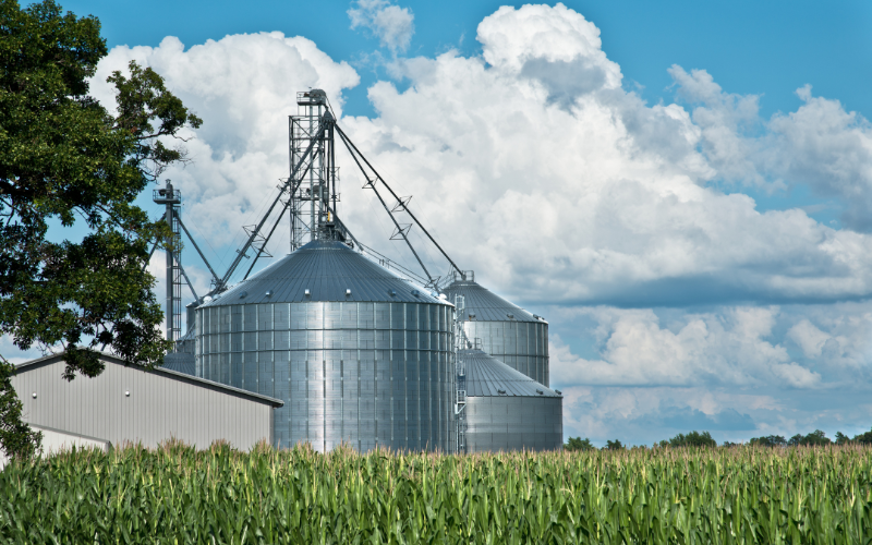 grain bins