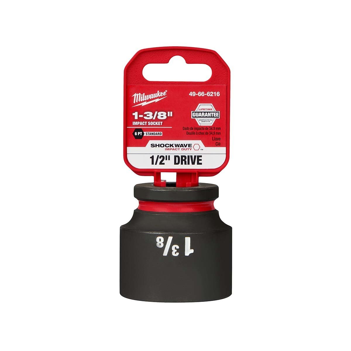 1/2" Drive Standard 6 Point Sockets 7/8" 13/8" - QC Supply -