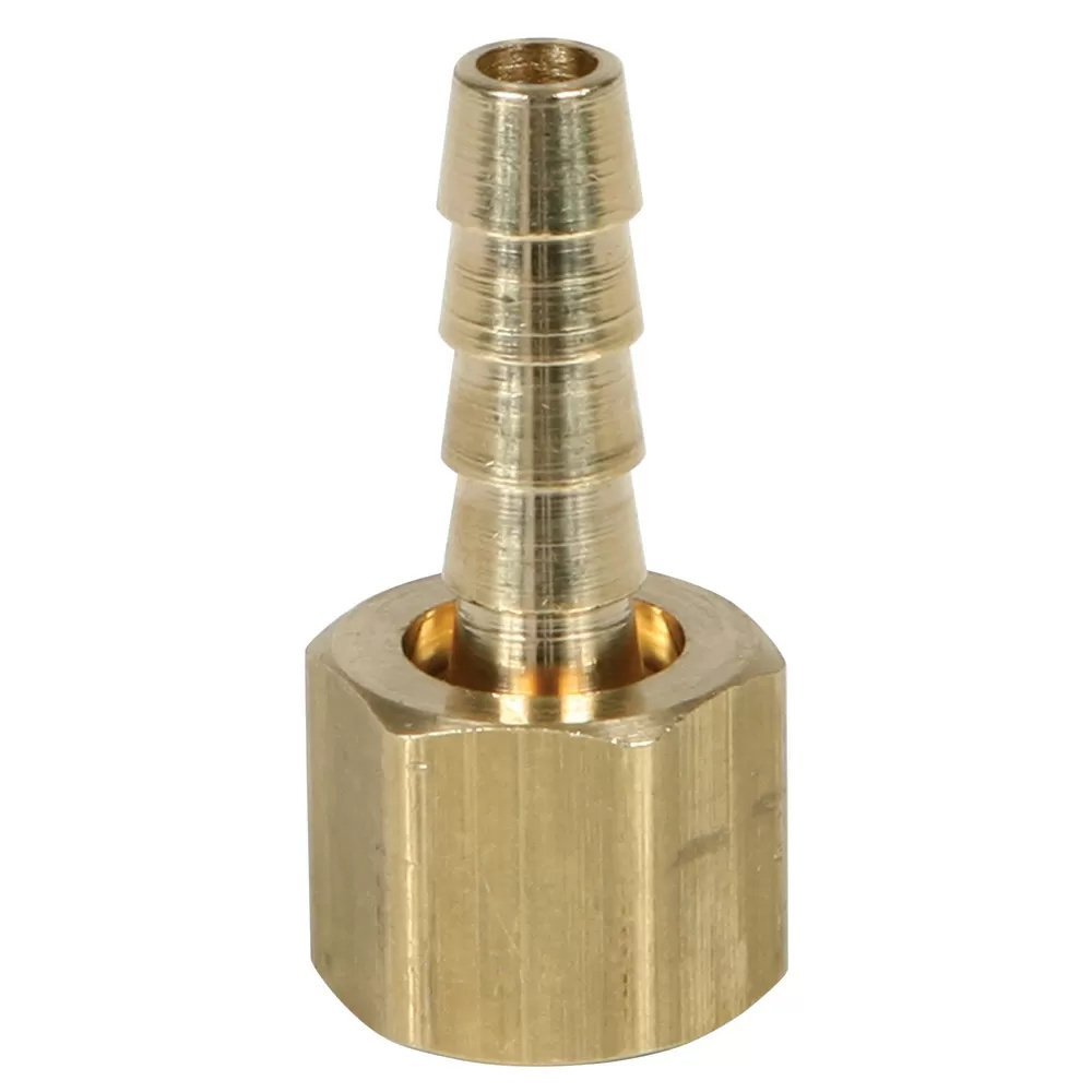 1/4" FPT x 1/4" Barb Brass Fitting - QC Supply -