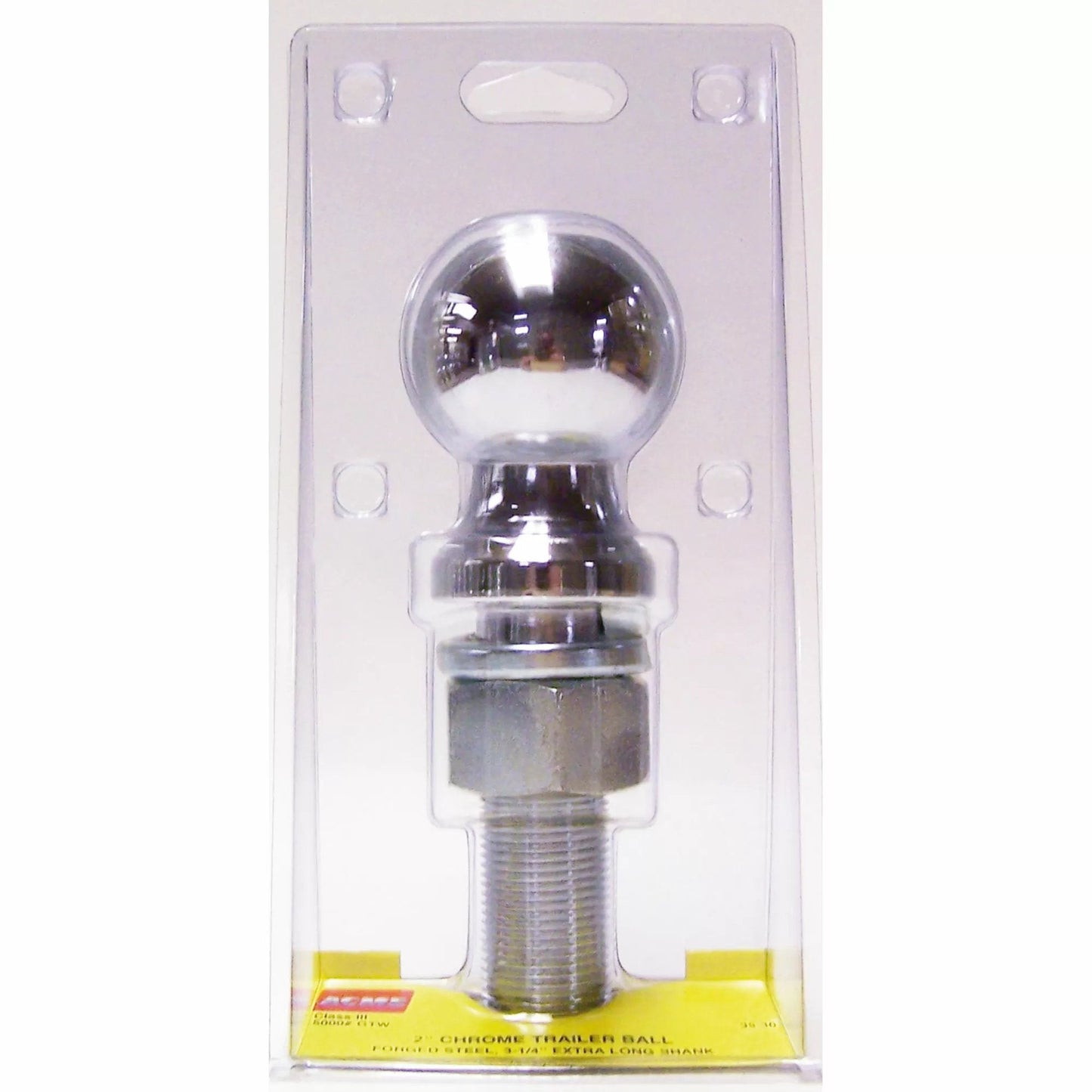 2" Chrome Trailer Ball Hitch - QC Supply -