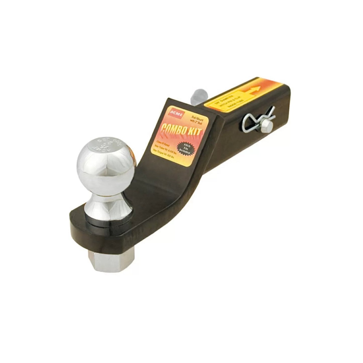 2" Drop, 3/4" Rise Class III Ball Mount Combo Kit - QC Supply -