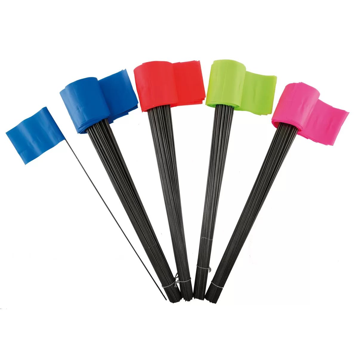 21" Blackburn Marking Flags - 4" x 5" - QC Supply -