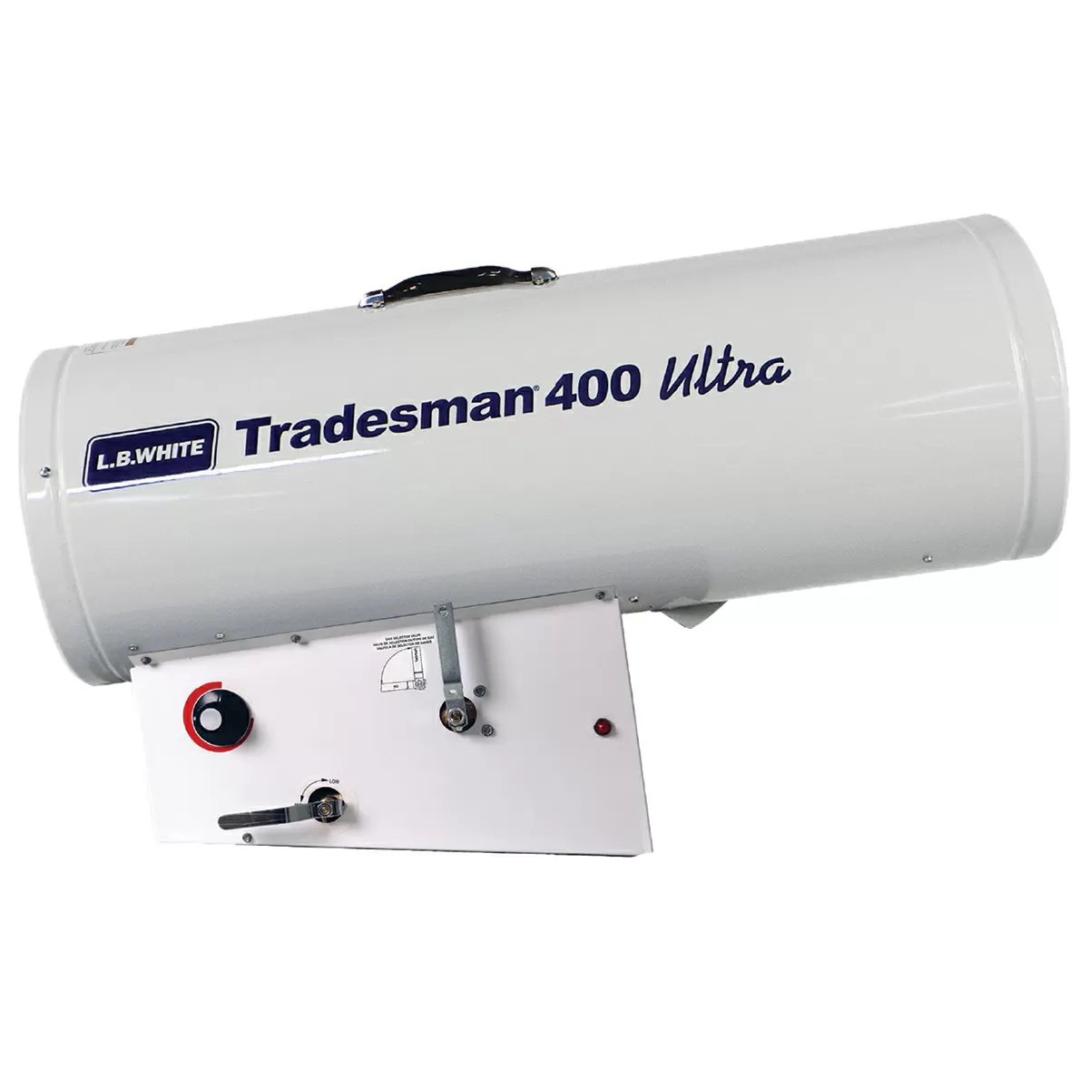 LB White Tradesman 400 Ultra Portable Forced Air Heater - Liquid Propane