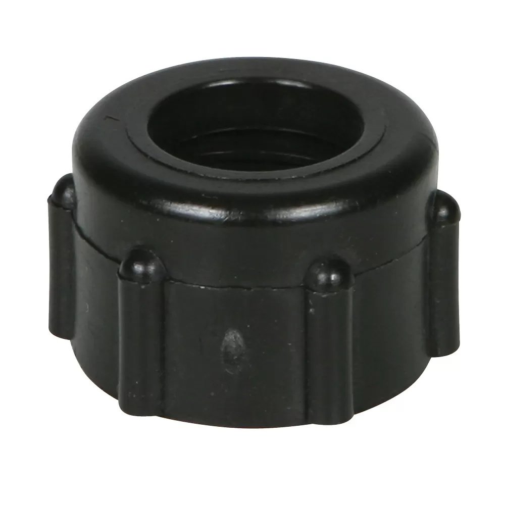 3/8" Threaded Nylon Cap for Threaded Nozzle Body - QC Supply -