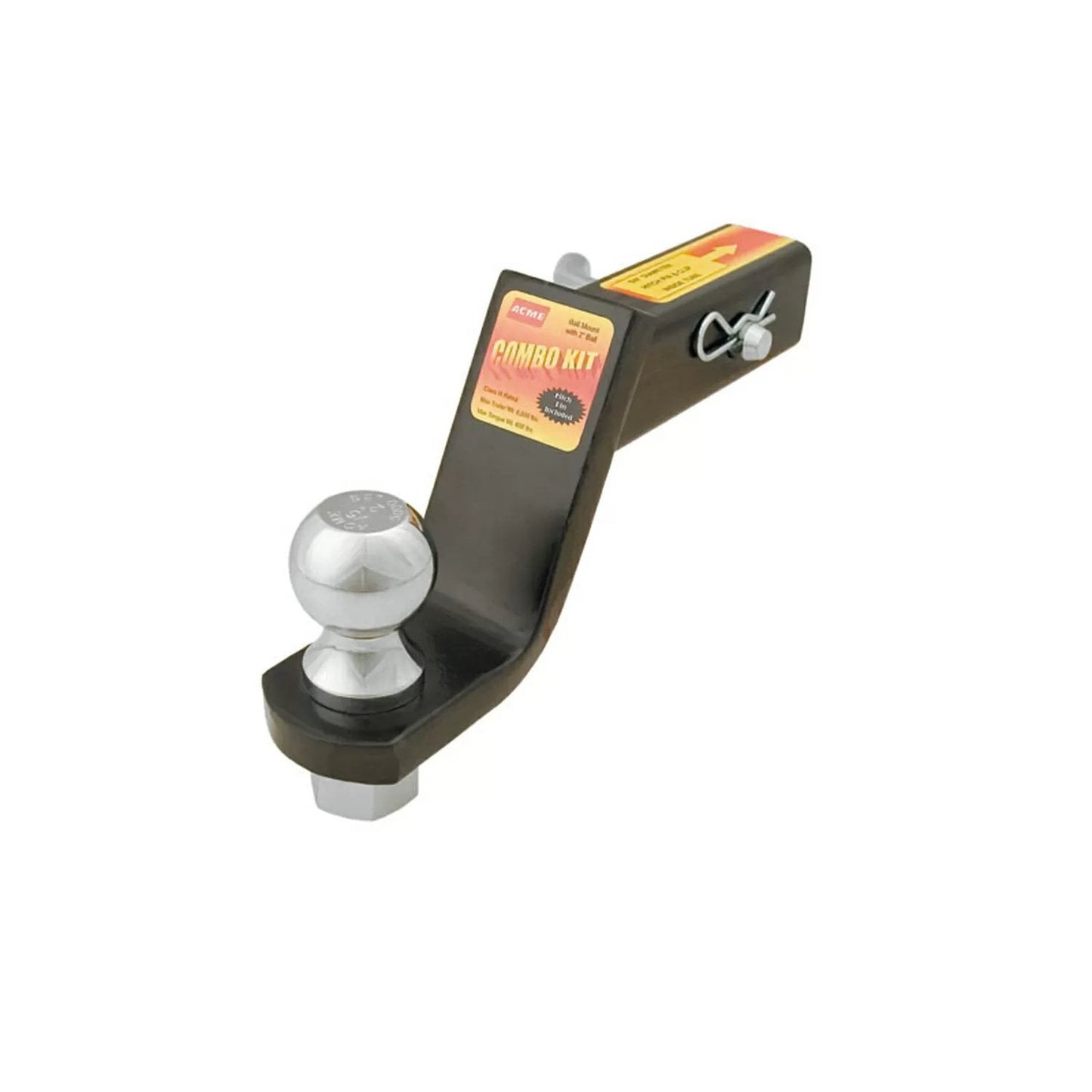 4" Drop, 2 7/8" Rise Class III Ball Mount Combo Kit - QC Supply -