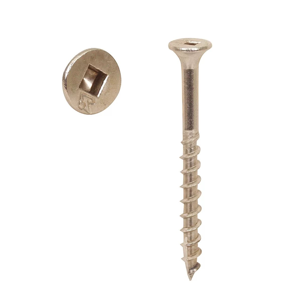 Bugle Head Wood Screws #8 x 2"