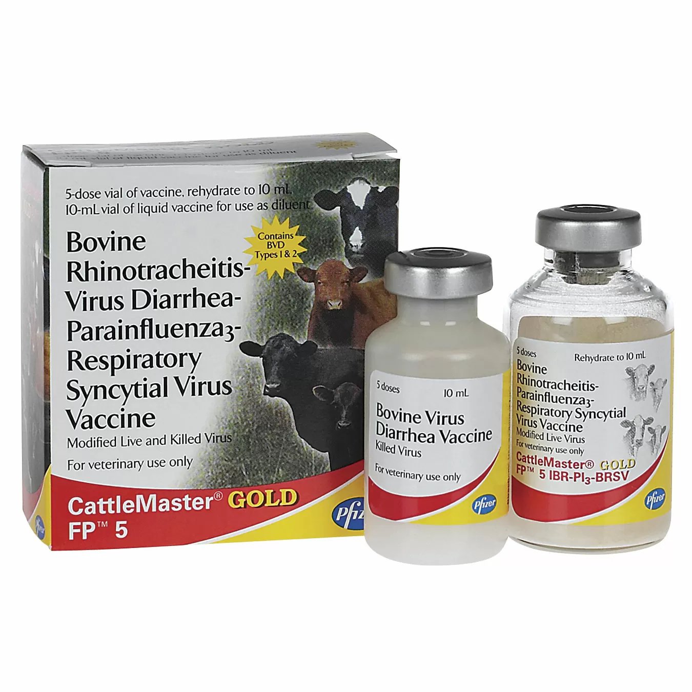 Zoetis CattleMaster® Gold FP™ 5 - 5 Dose