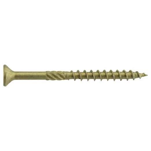 9 x 3" Power Pro™ Outdoor Wood Screw - Star Drive - Ceramic Coated - 1 lb. Box - QC Supply -