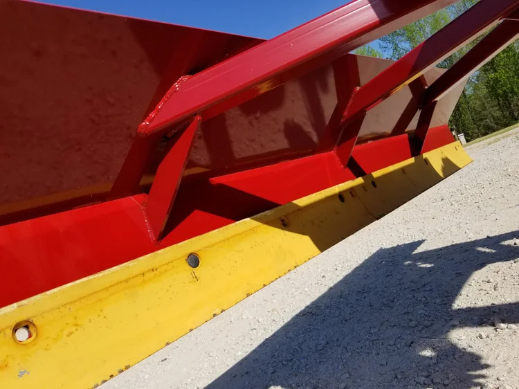 Litter Level 10 ft. Wide Corner Blade with Skid Steer Quick Attach