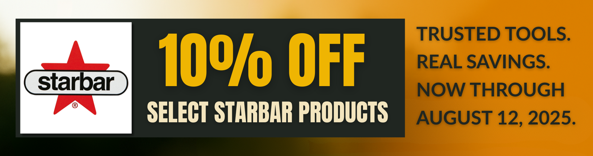 10% off Starbar