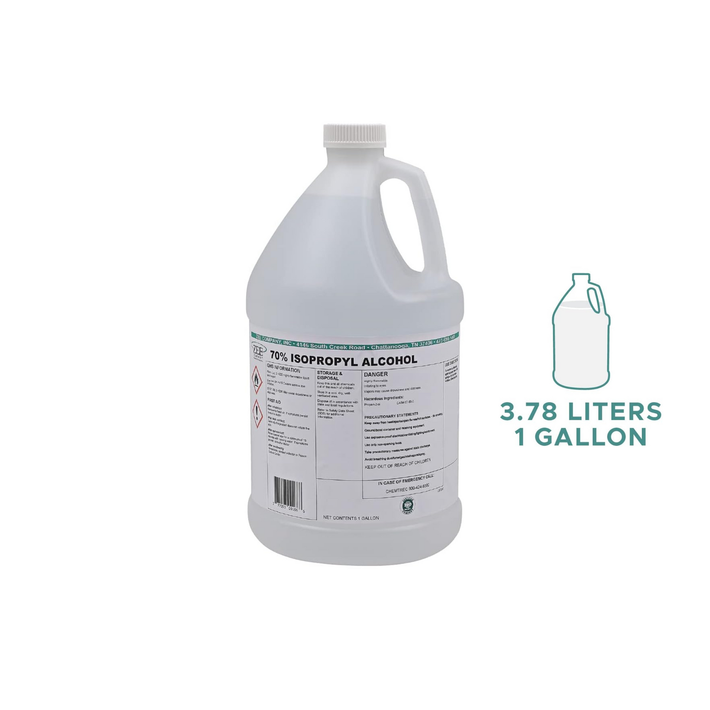 70% ISOPROPYL ALCOHOL - 1 Gallon