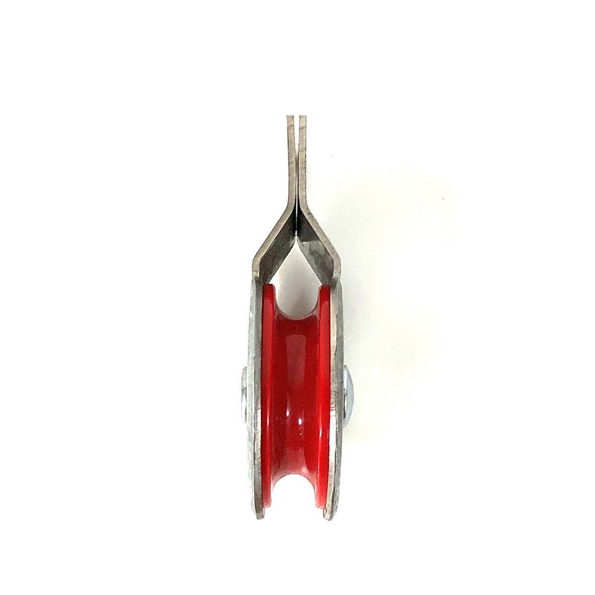 Agricultural Manufacturing & Textiles 1 3/4" Red Nylon Split Pulley with Shields - QC Supply -