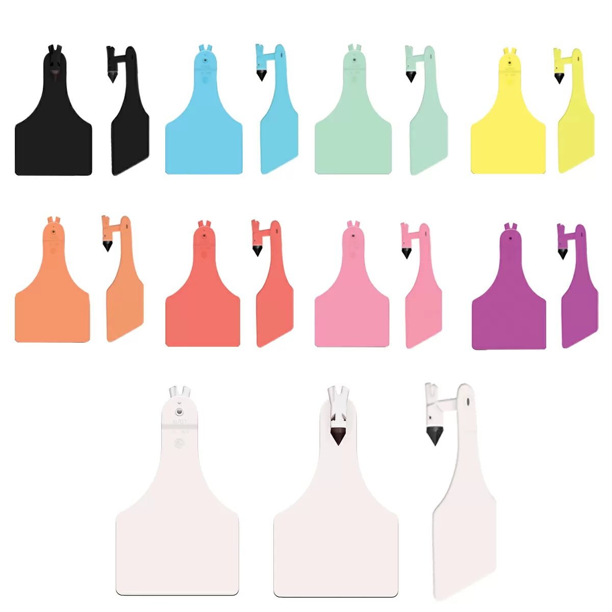 Allflex® ATag™ One - Piece Calf Tag - Blank 25/Bag - QC Supply -