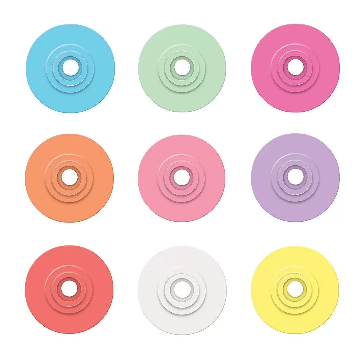Allflex® Global Small Female Only Ear Tag Buttons - 25/Bag - QC Supply -