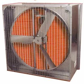 AP® 36" Direct Drive Galvanized Box Fan - 240 Volt - QC Supply -