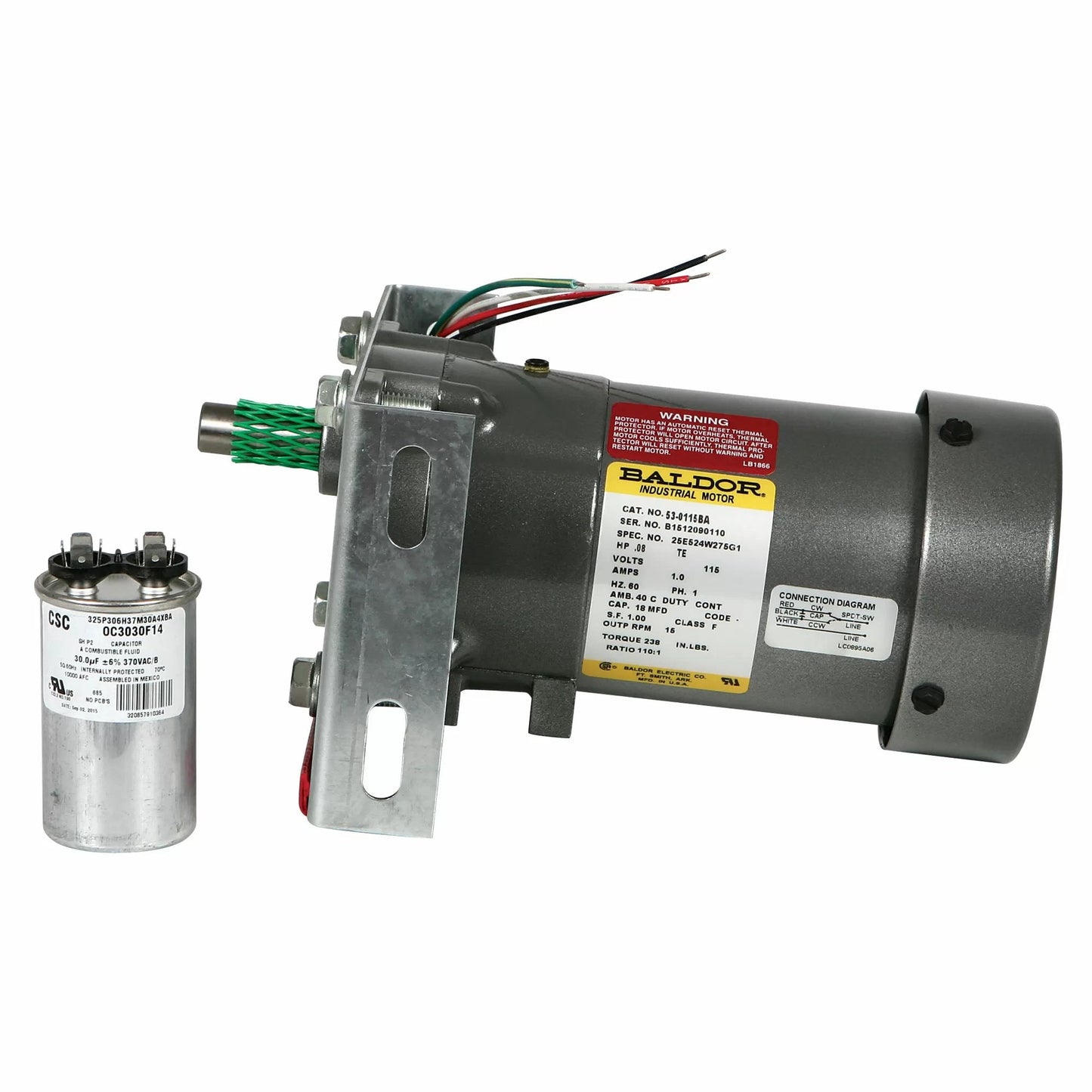 AP Gear Motor - 15 RPM - QC Supply -