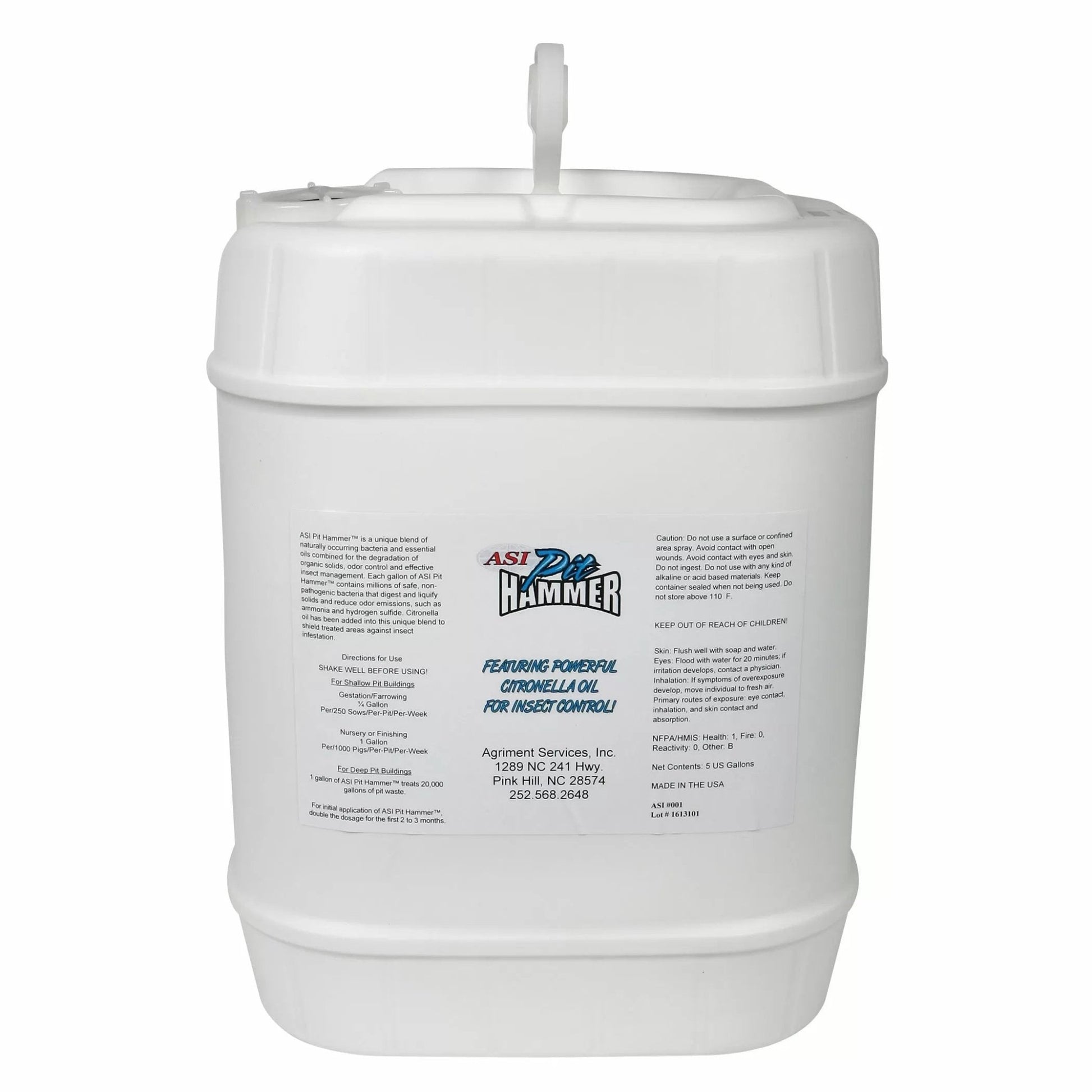 ASI Pit Hammer™ - 5 Gal Regular Strength - QC Supply -