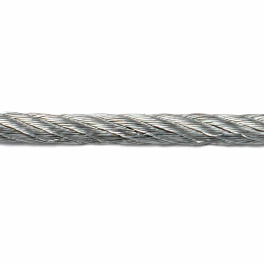 Beesley Galvanized Aircraft Cable 3/32" - 1 x 7 - SOLD BY THE FOOT - QC Supply -