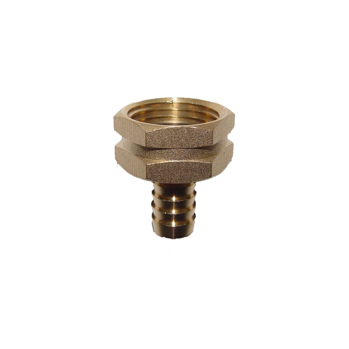 Beesley International Brass 1/2In Hose Barb X 3/4In Fgh Fitting - QC Supply -