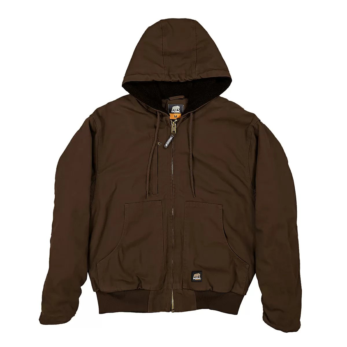 Berne® Flex 180 Washed Hooded Jacket - QC Supply -