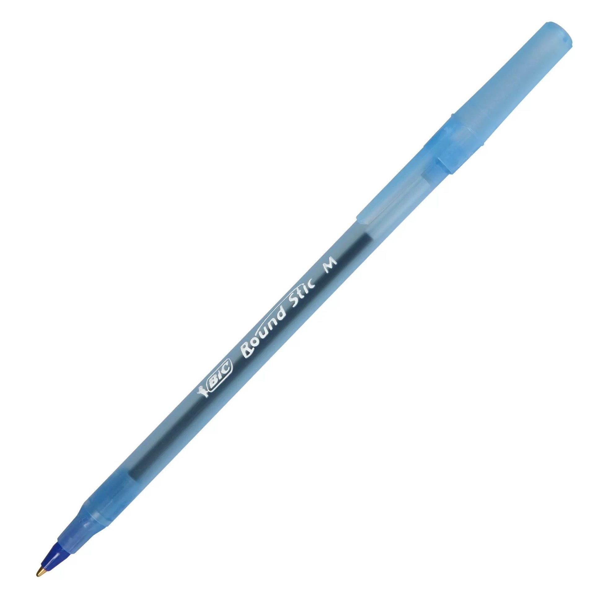 Bic® Round Stic® Ball Pen Blue or Black - QC Supply -