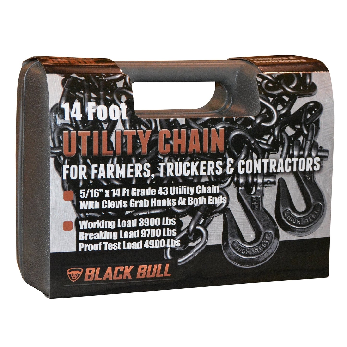Black Bull 14 Foot Utility Chain - QC Supply -