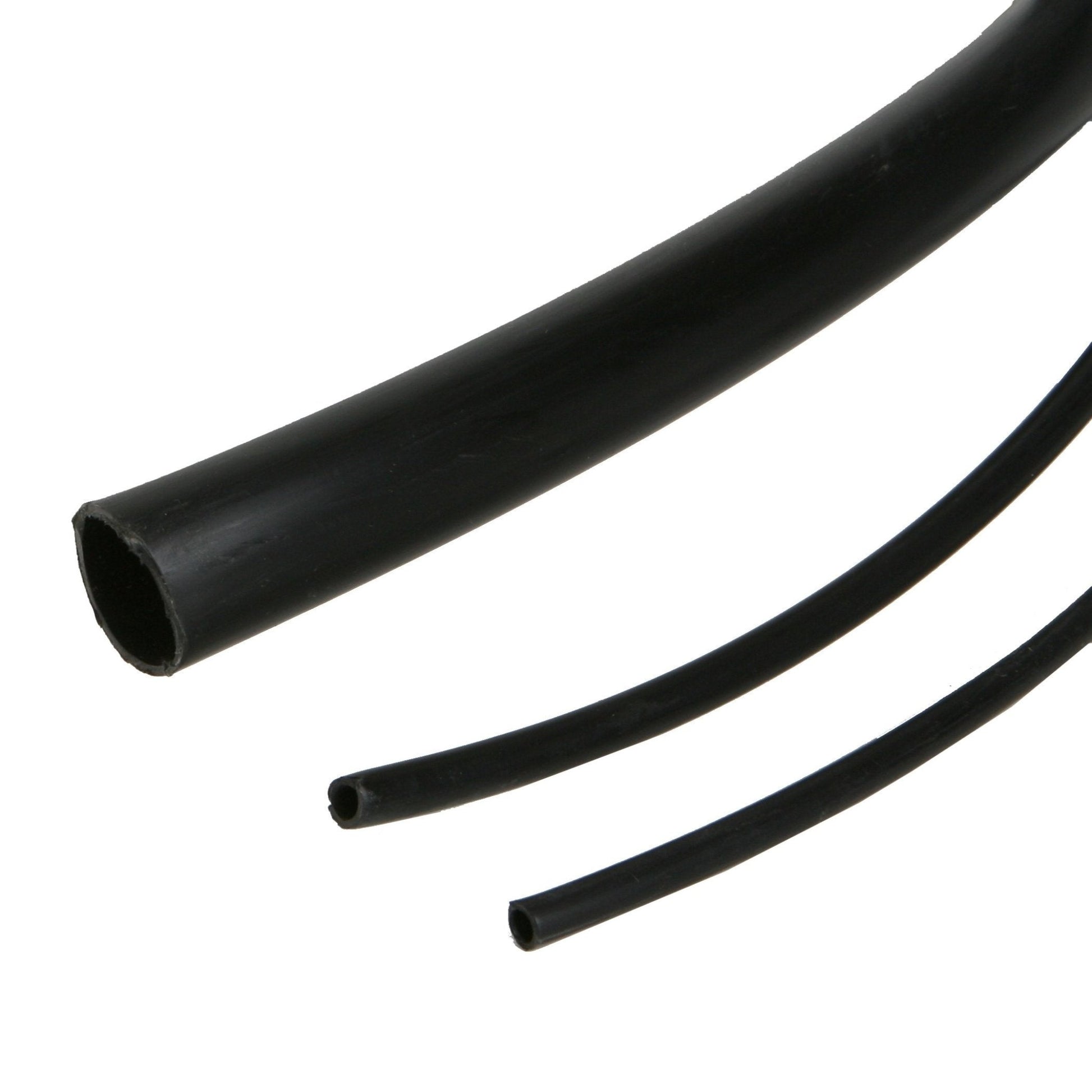 Black Hose 1/8", 1/4", 1/2" Sold By The Foot - QC Supply -