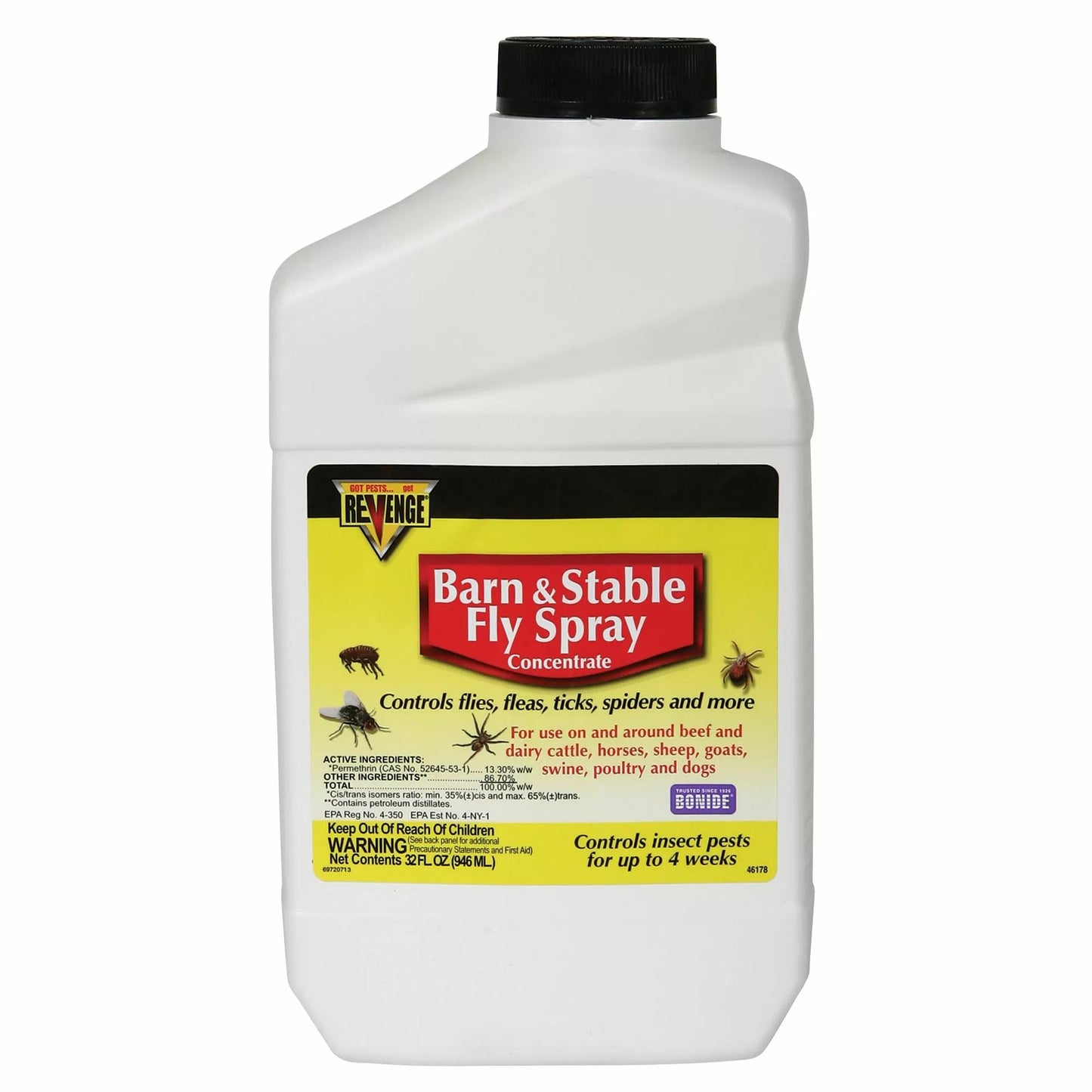 Bonide® Revenge® Barn & Stable Fly Spray Concentrate - Quart - QC Supply -