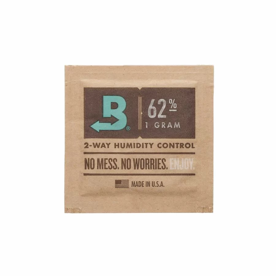 Boveda Two - Way Humidity Control Packets - Size 1, 62% RH - Case of 1,500 Unwrapped - QC Supply -