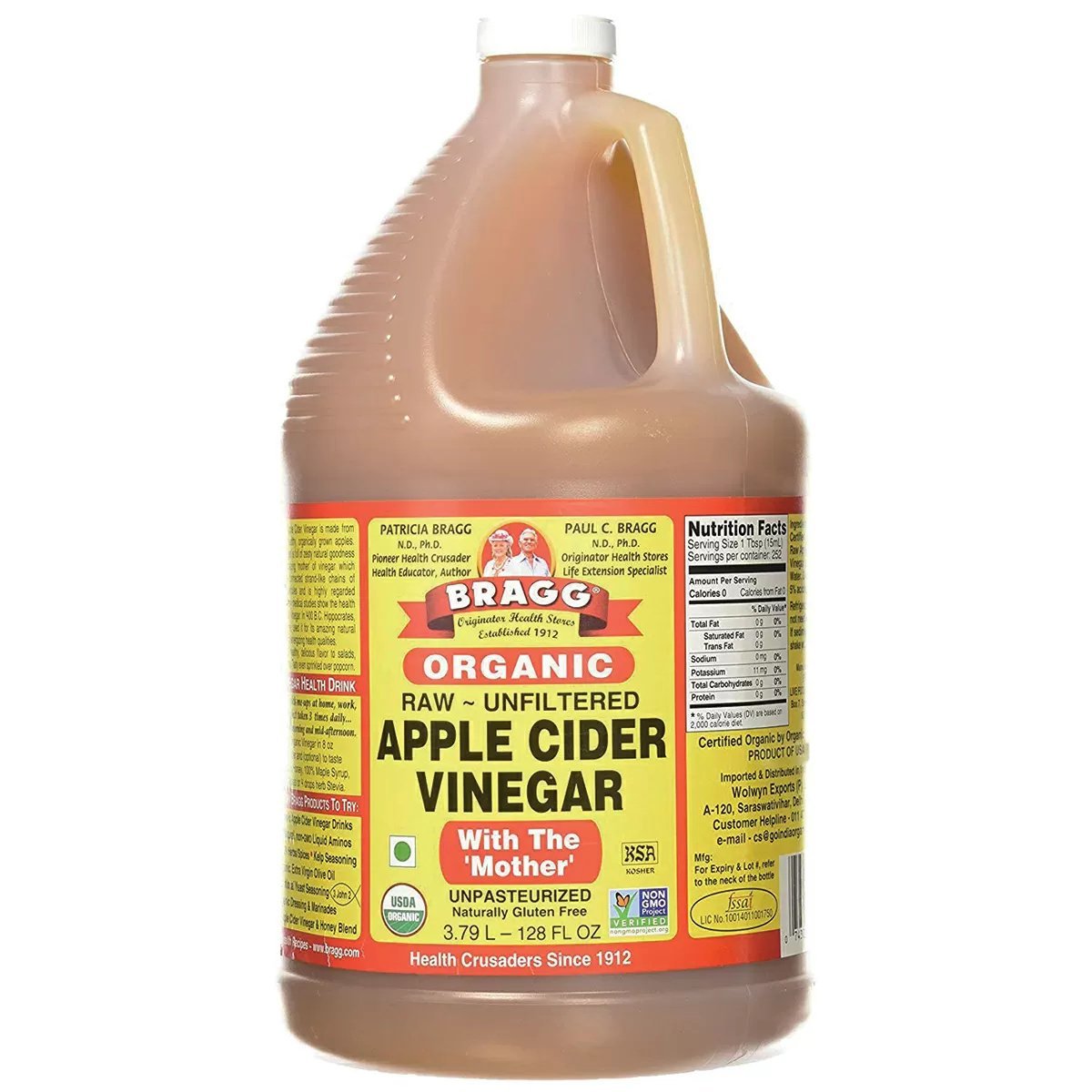 Bragg® Organic Raw Apple Cider Vinegar - QC Supply -