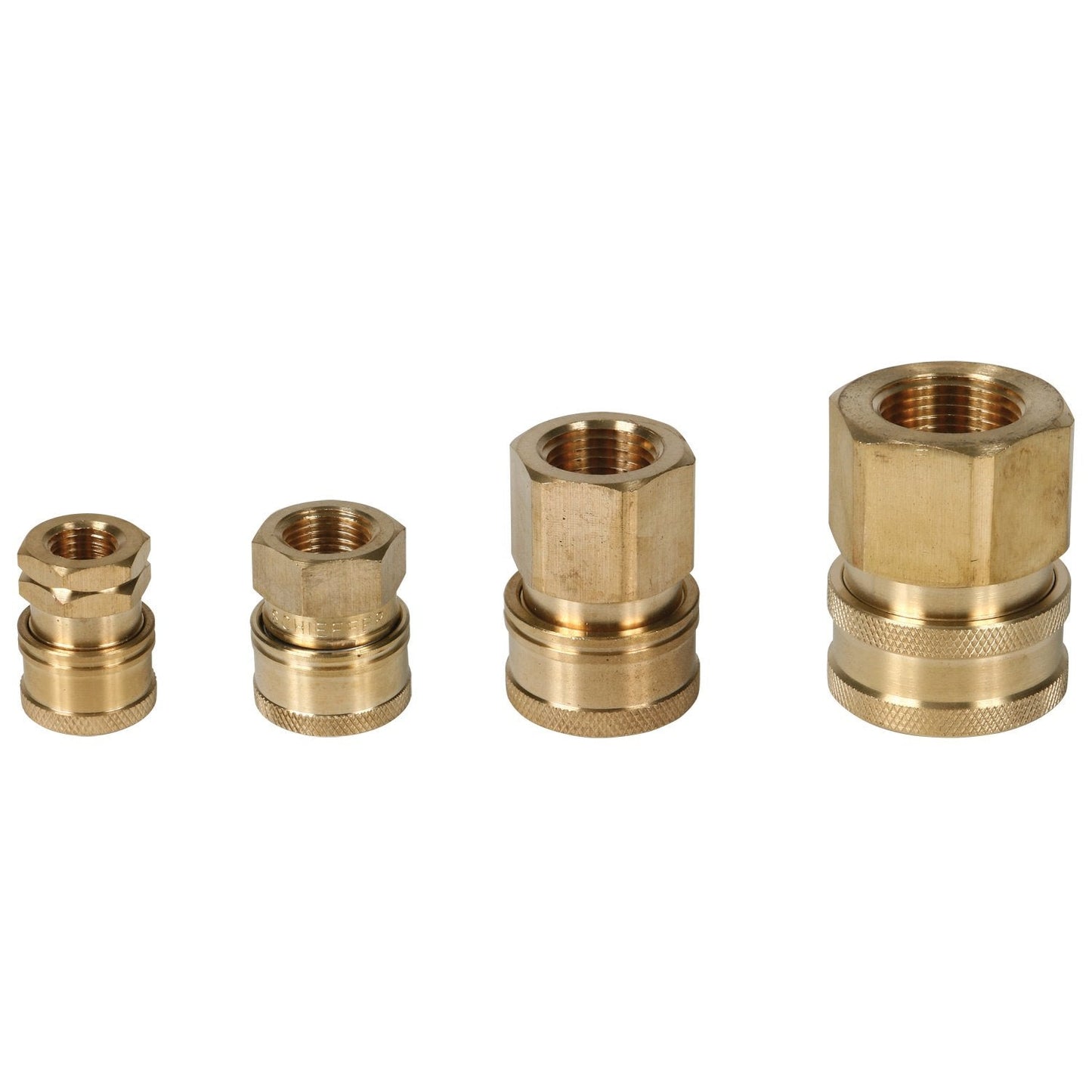 Brass Sockets With Female Thread - QC Supply -