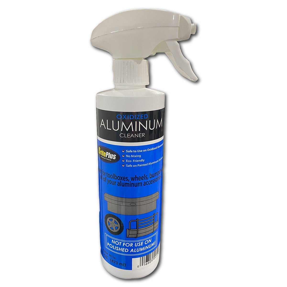 Brite Plus MX Stained & Oxidized Aluminum - 16 oz Bottle - QC Supply -
