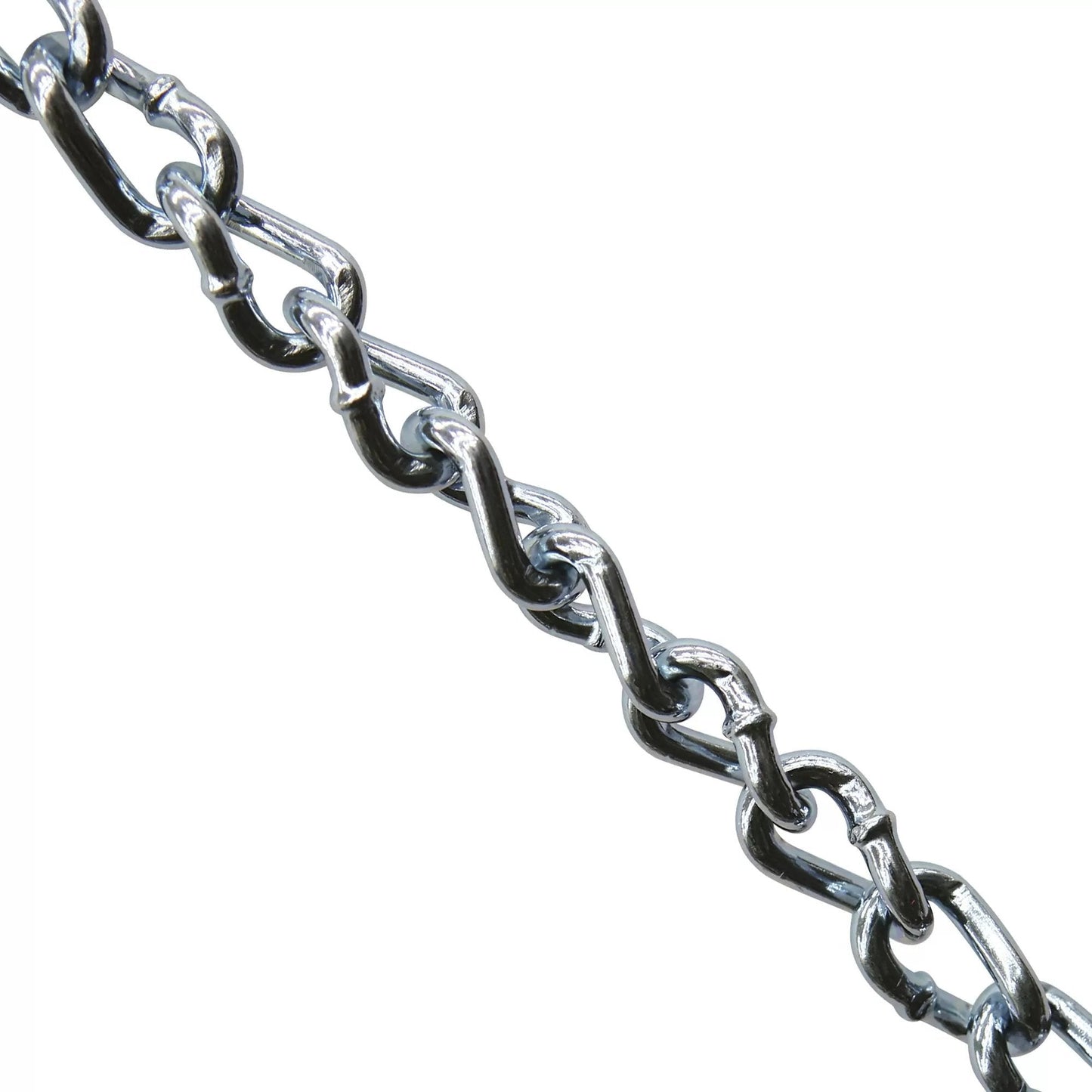 Campbell® 2/0 Twist Link Machine Chain, Zinc Plated - QC Supply -