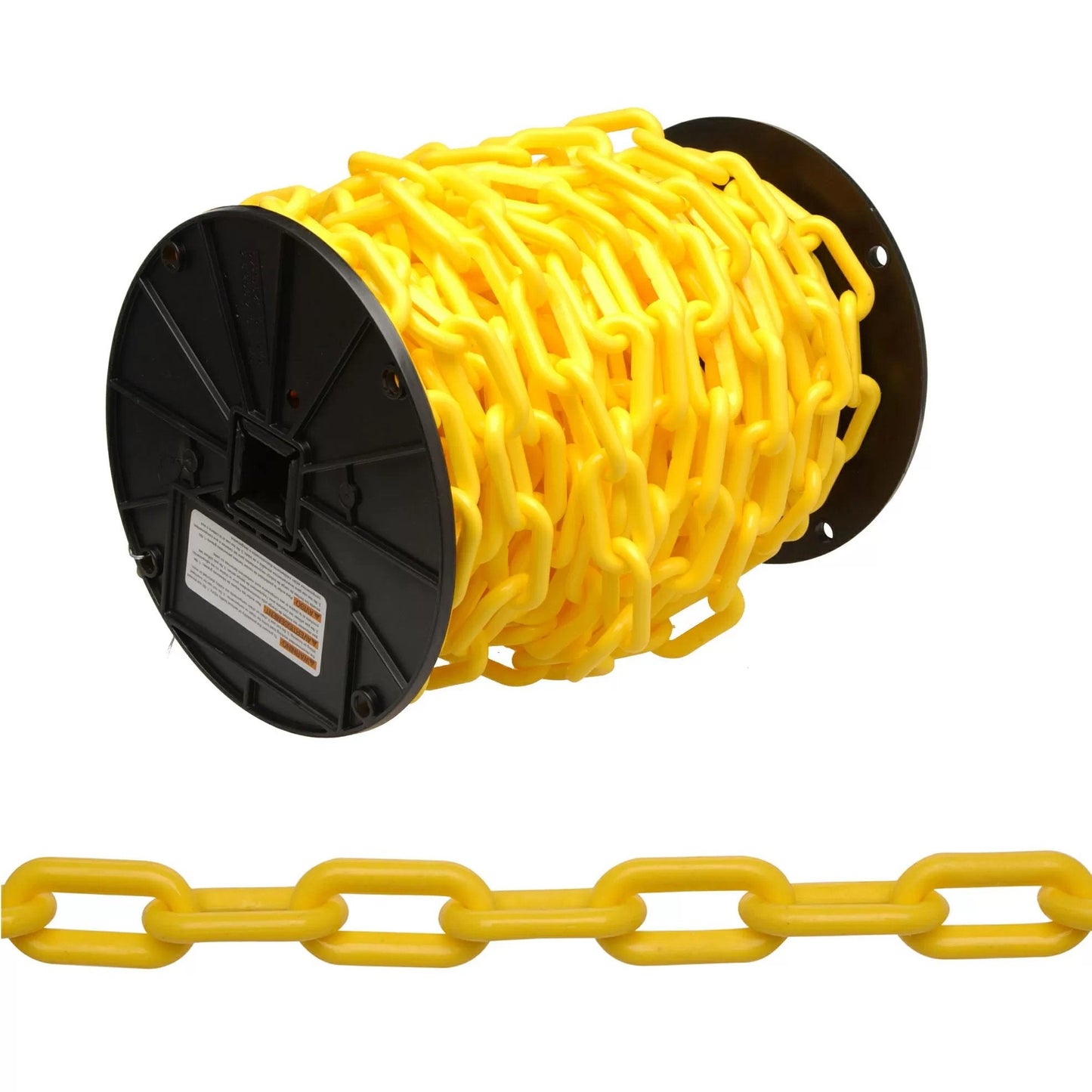 Campbell® #8 Plastic Chain, Yellow - QC Supply -
