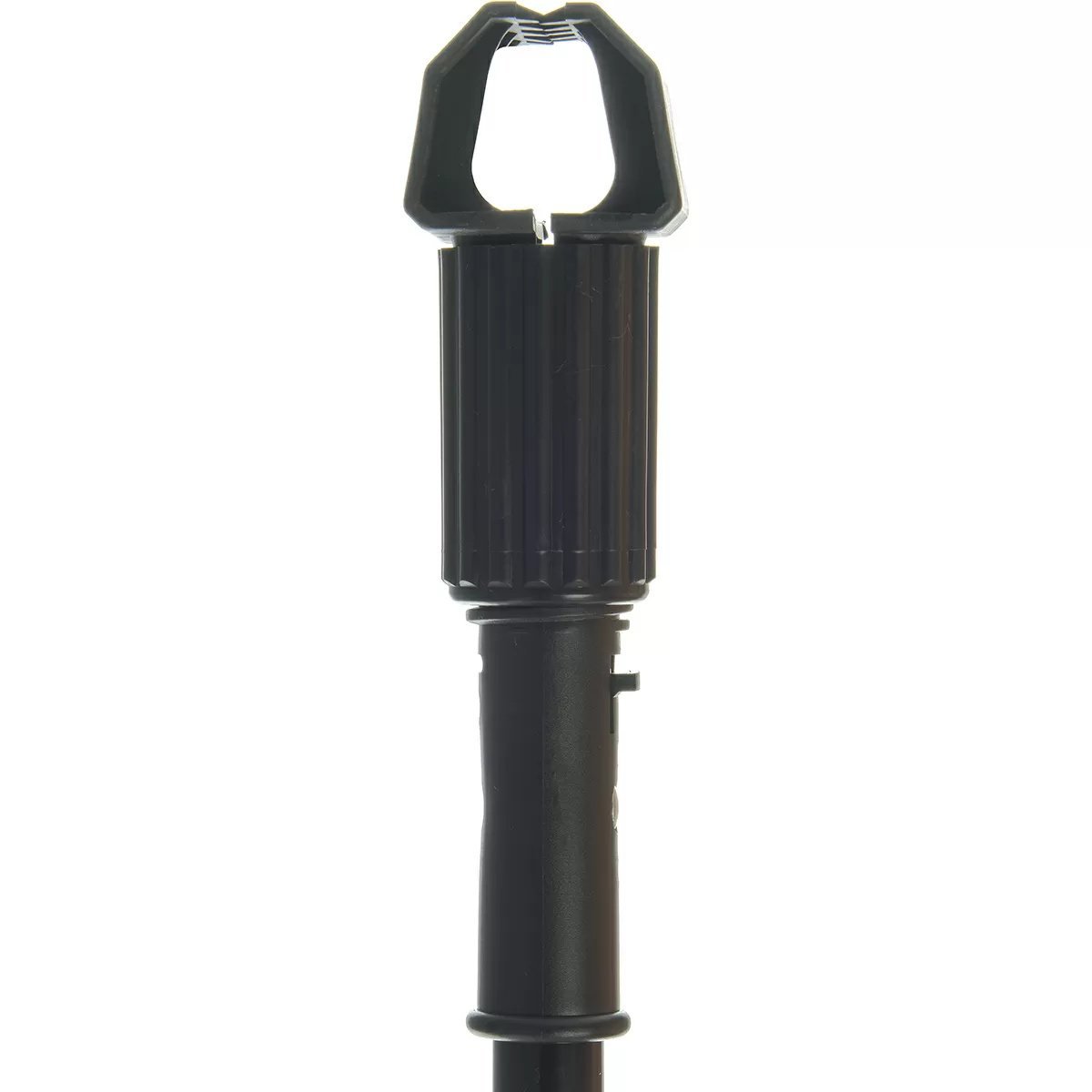 Carlisle 60" Vinyl - Coated Metal Black Mop Handle - QC Supply -