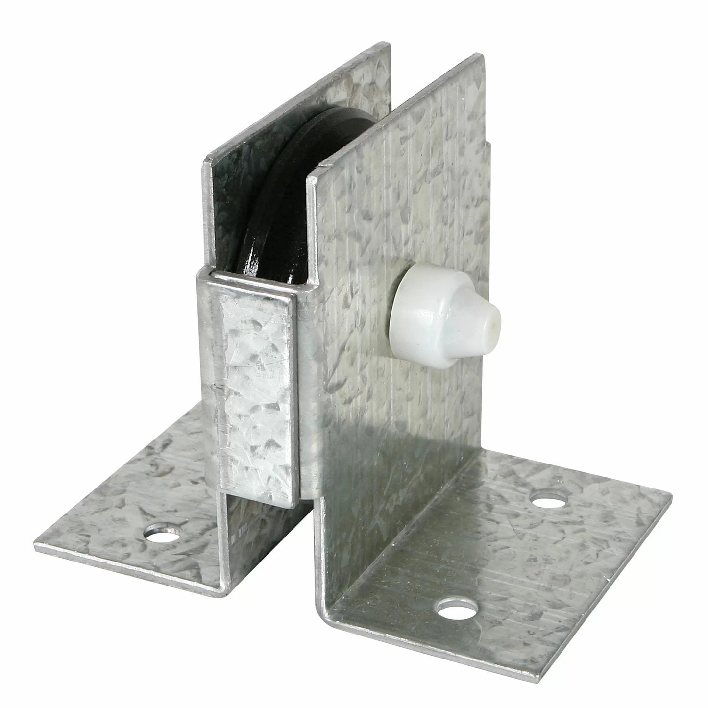 Cast Iron Thru - The - Wall Pulley with Zerk - 3 1/2" - QC Supply -