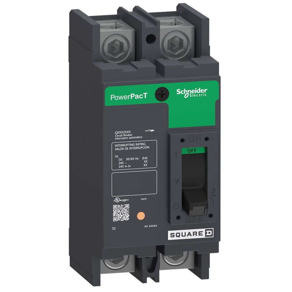 Circuit Breaker - 2 Pole, 240VAC - QC Supply -