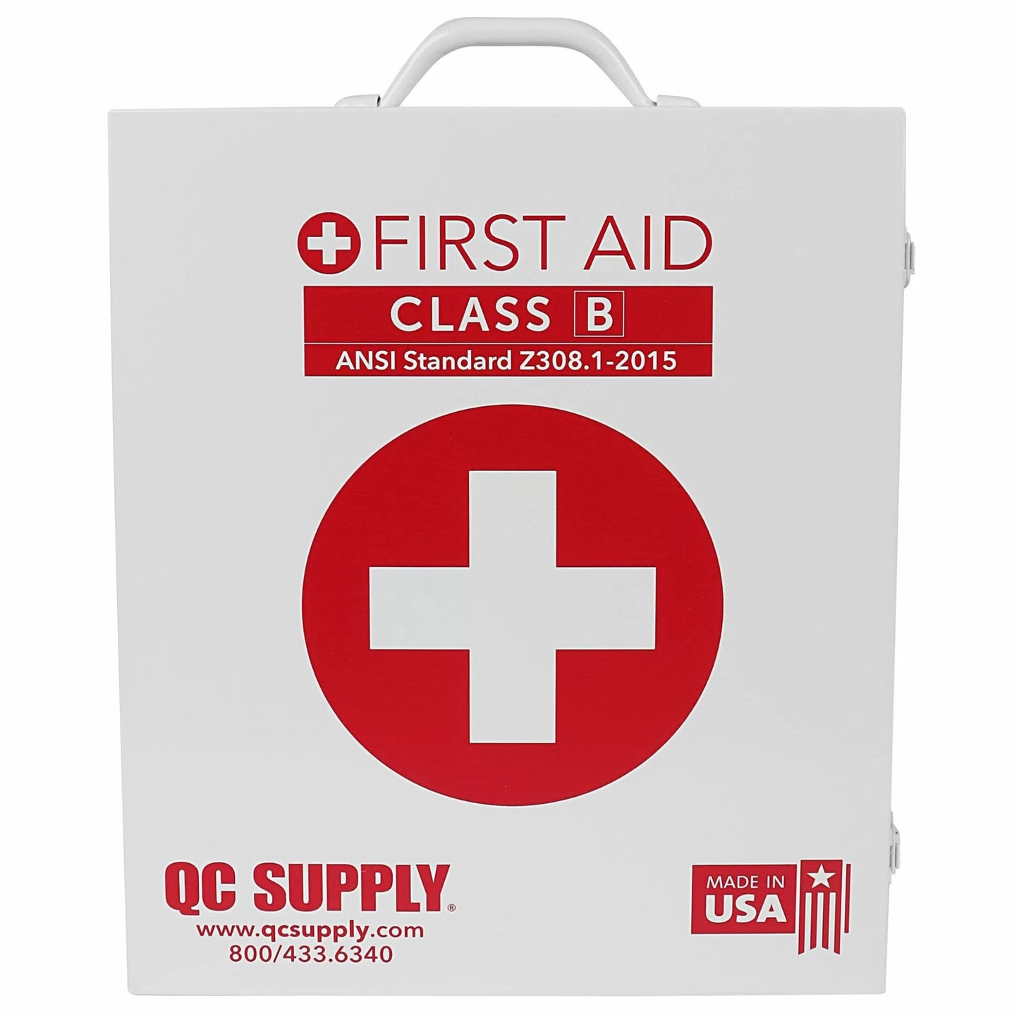 Class B Industrial First Aid Cabinet - 344 Pieces - QC Supply -