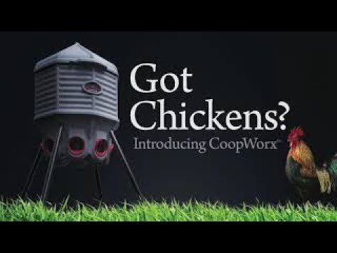CoopWorx Chicken Feed Silo - Adjustable Legs - QC Supply -