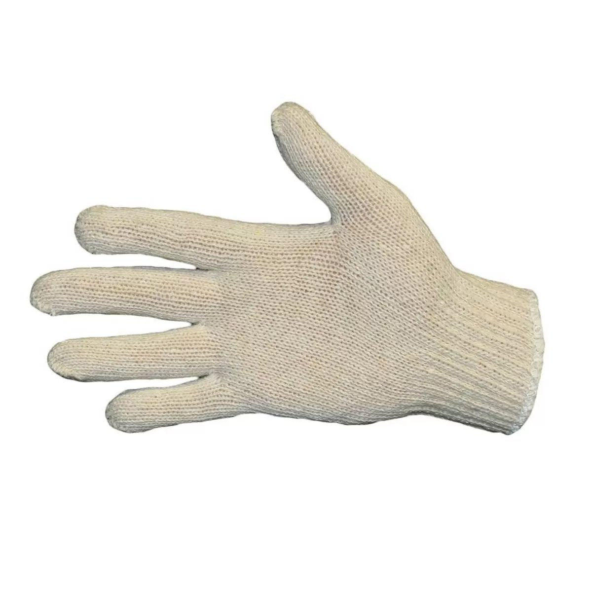 Cotton/Polyester Blend Standard Weight Knit Gloves - Dozen Pairs - QC Supply -