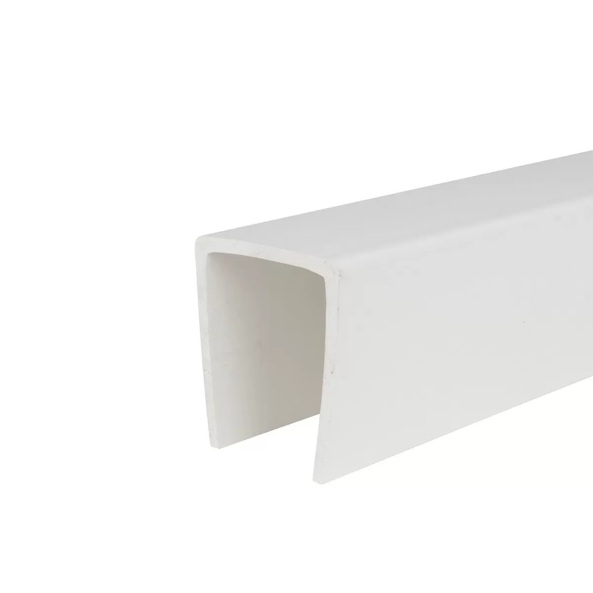 PVC U Channel 1 1/8" x 20'