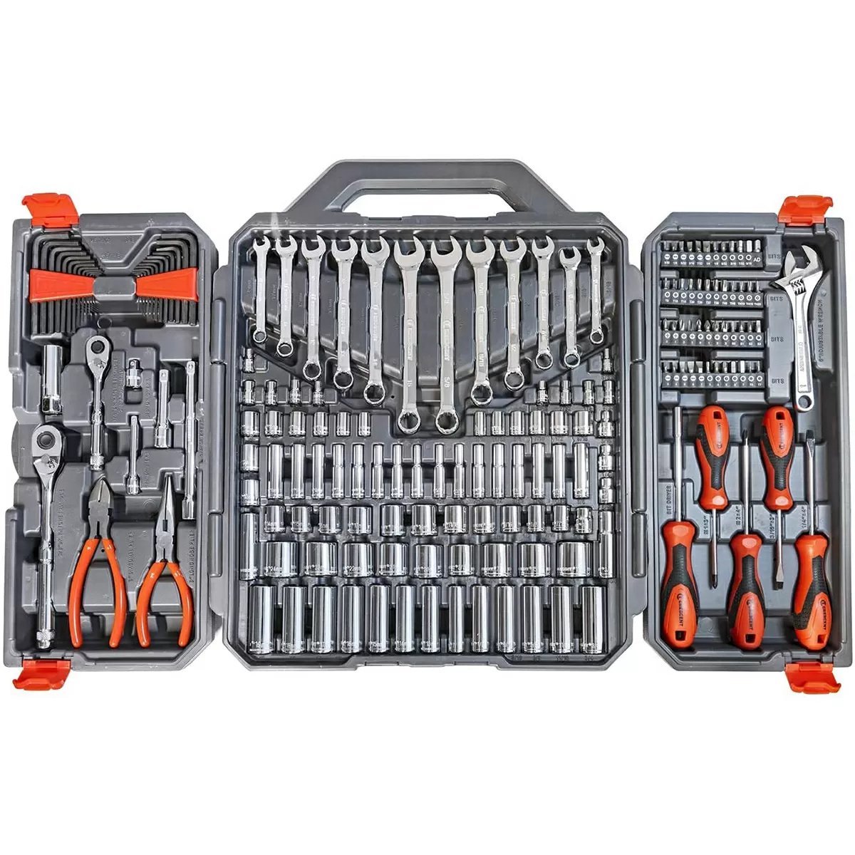 Crescent® SAE/Metric Professional Tool 180 - Piece Set - QC Supply -