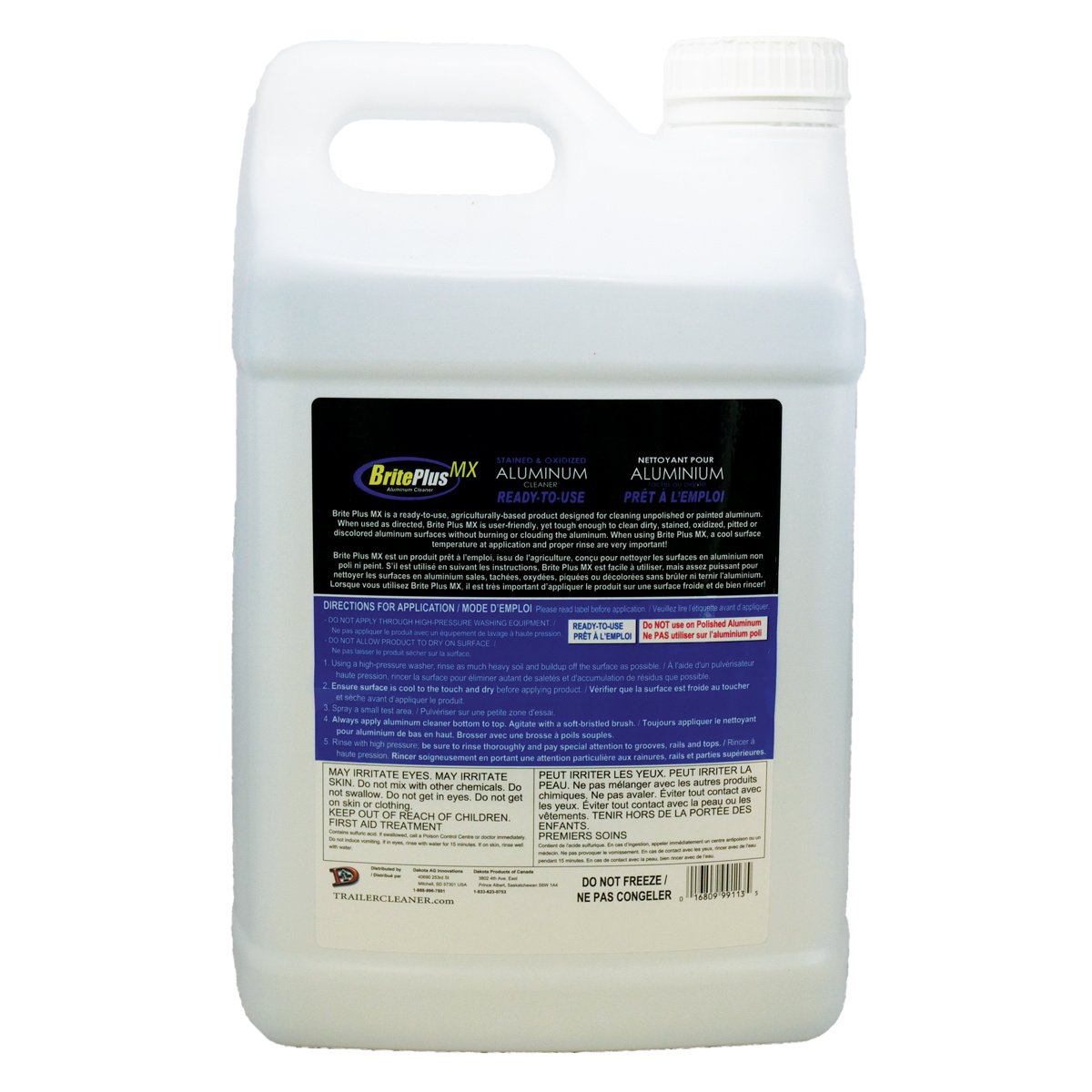 Dakota Ag Innovations Brite Plus MX Aluminum Cleaner - QC Supply -