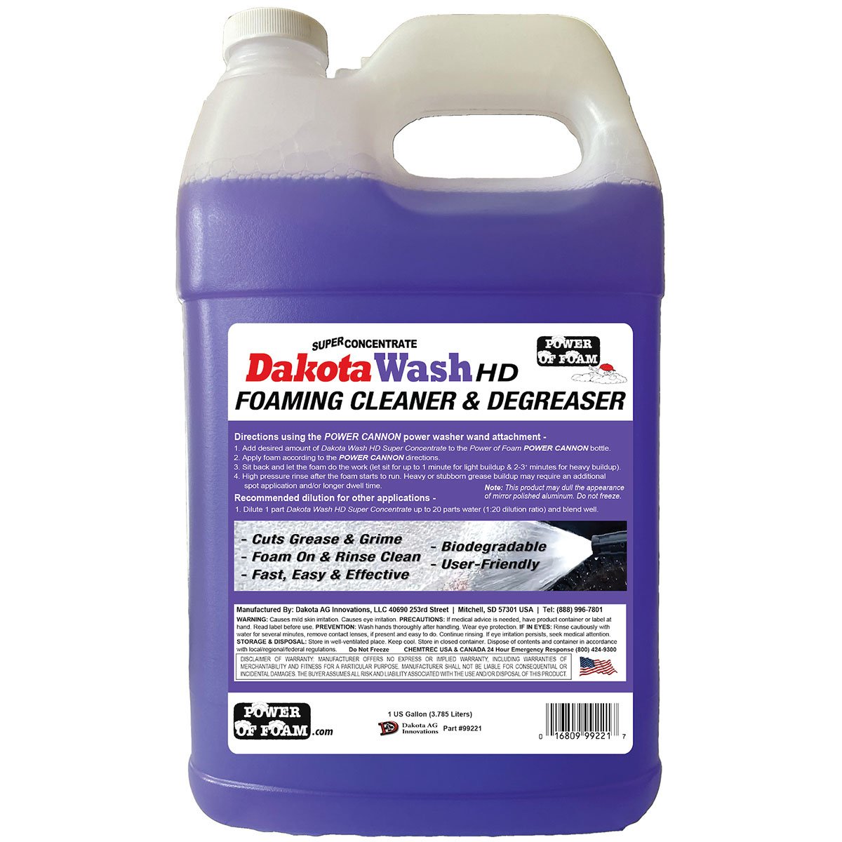 Dakota Ag Innovations Dakota Wash HD Super Concentrate - QC Supply -