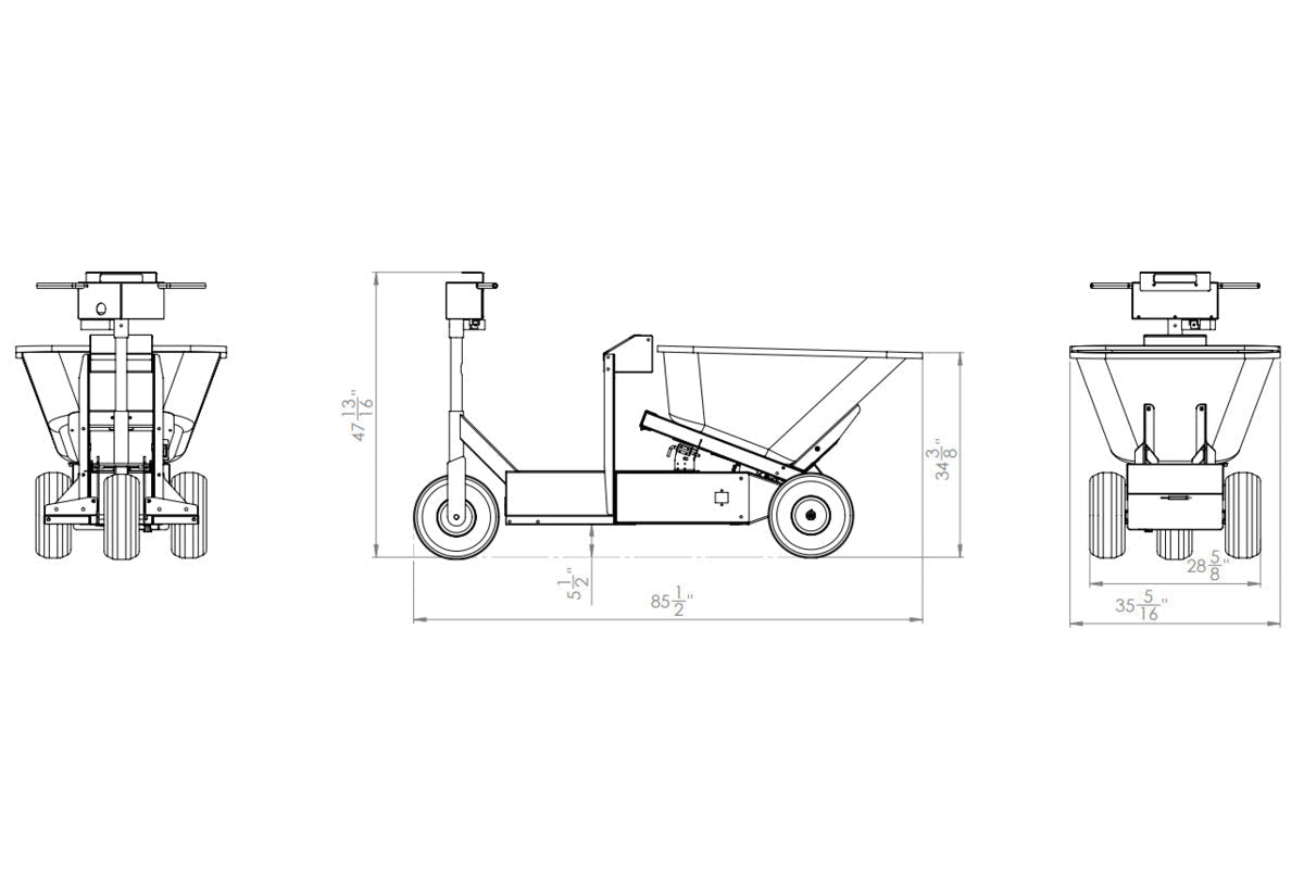 DM Carts D - 10 Dump Cart - QC Supply -