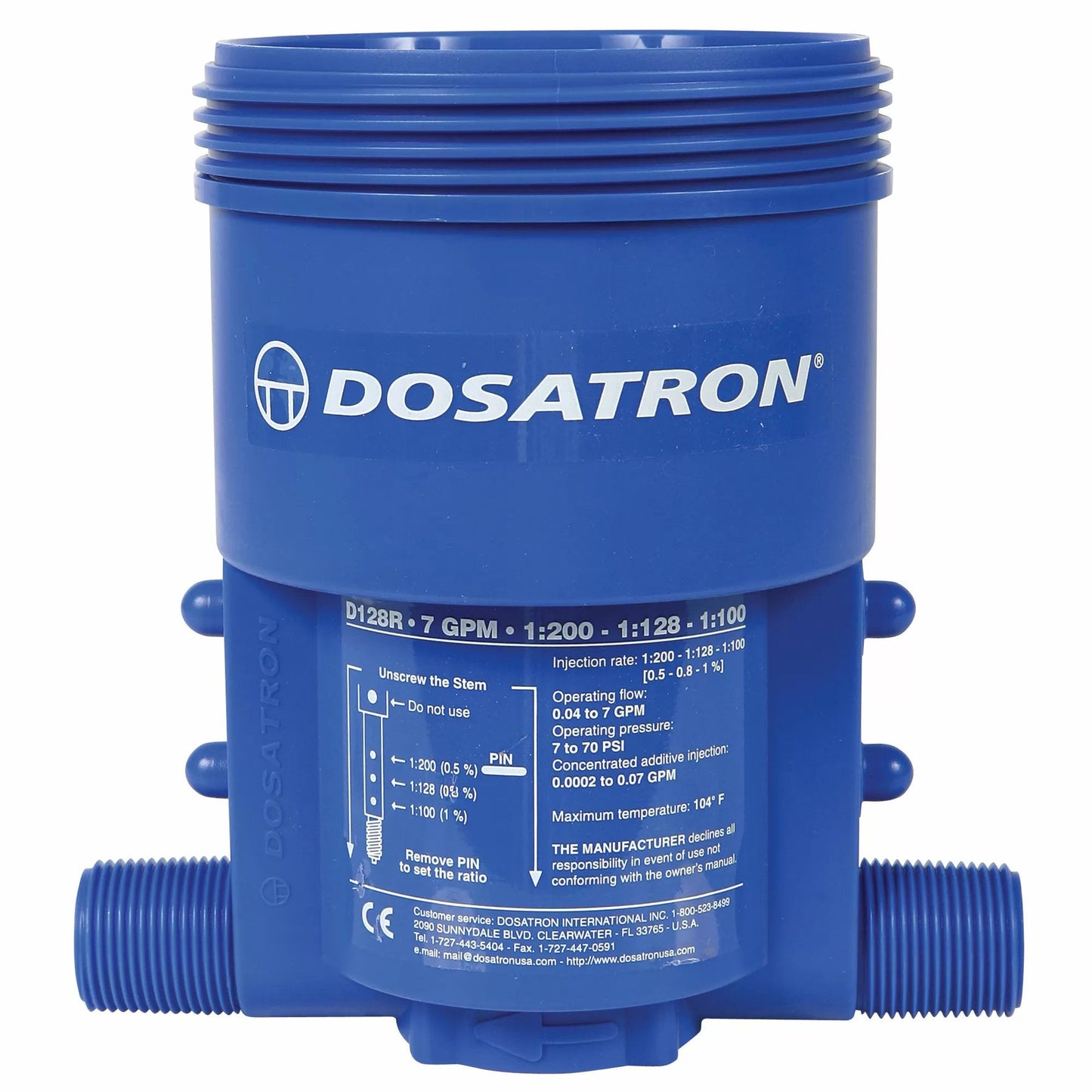 Dosatron® D128R Medicator Repair Parts - QC Supply -
