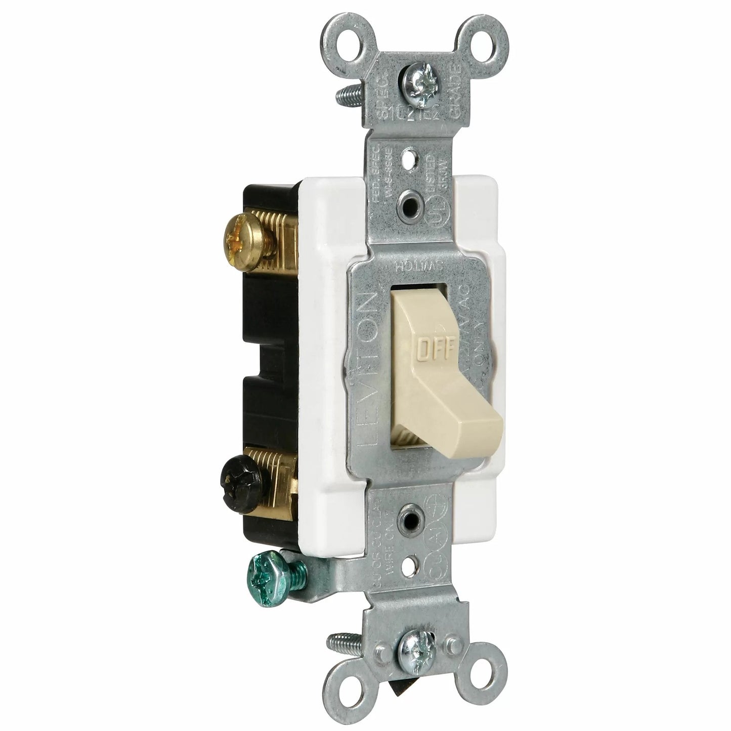 Double Pole Toggle Switch 15 Amps - QC Supply -