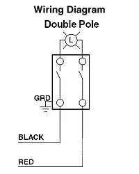 Double Pole Toggle Switch 20 Amps - QC Supply -