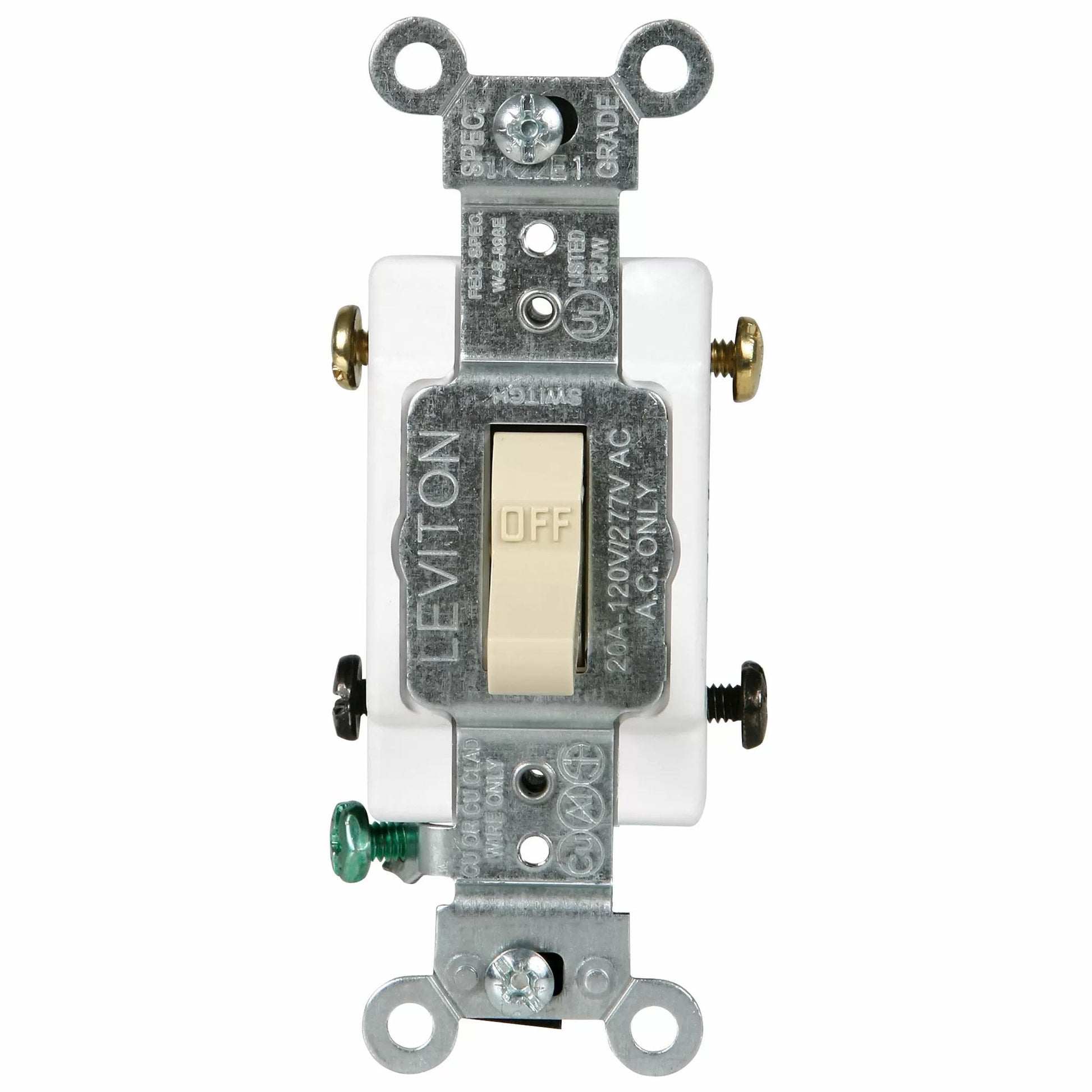 Double Pole Toggle Switch 20 Amps - QC Supply -