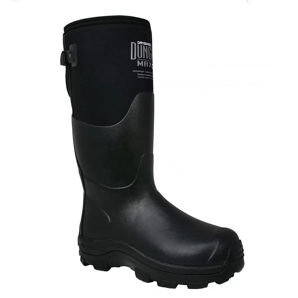 DRYSHOD® DungHo Max Gusset Extreme - Cold Barnyard Boots - Black - QC Supply -